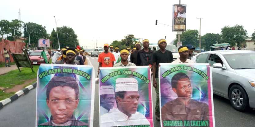  free zakzaky protest in Abuja on Mon 24th june 2019